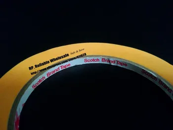 

10x (15mm*50M) New 3M 3M244 Yellow Masking Tape for PCB Auto High Temperature Painting Coating Shielding Protecting