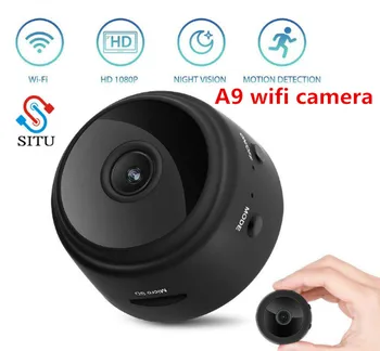 

A9 PRO P2P IP Mini Cam WIFI Camera FULL HD 4K 1080P Night Vision Motion Detection CMOS Sensor Recorder Camcorder Micro