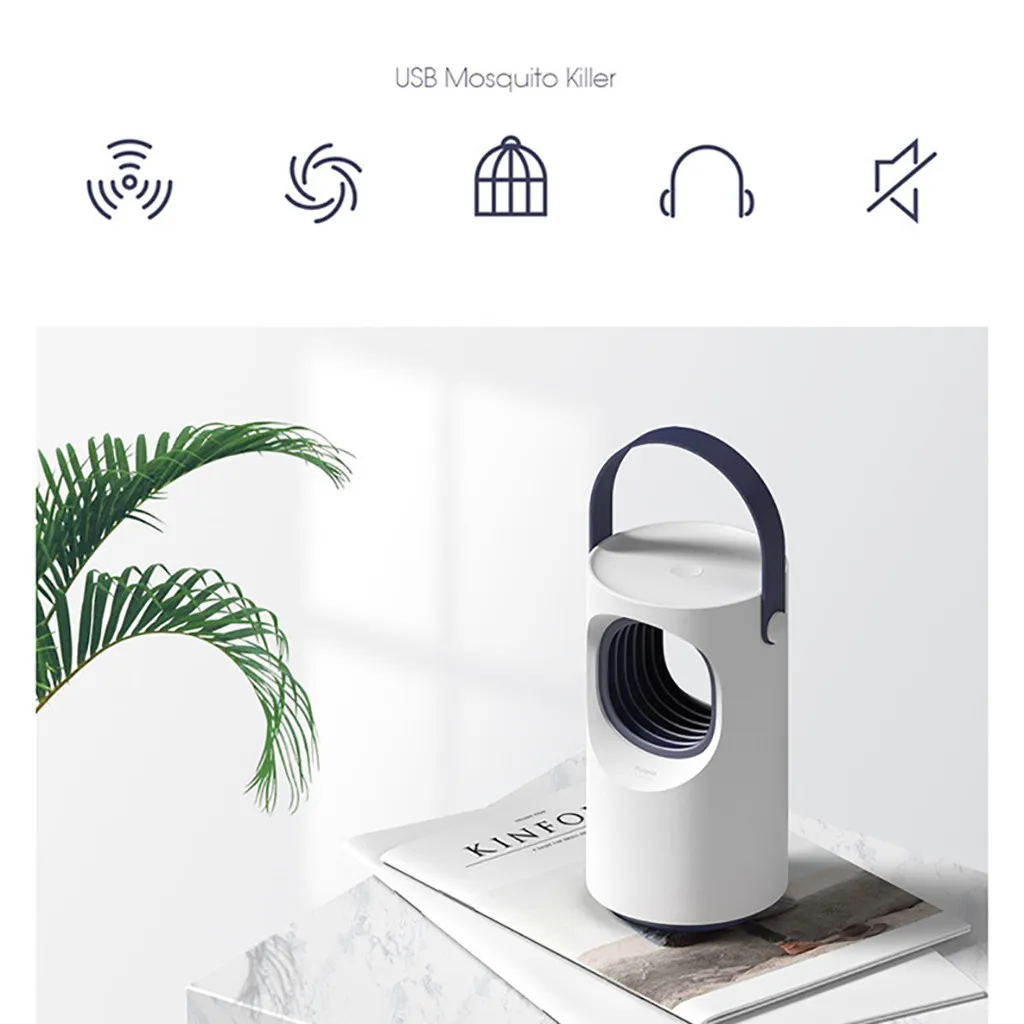 

Mosquito Killer Light 5W USB Intelligent Bionic Light Control Insect Insecticid Lamps Killer Home Living Room Pest Control