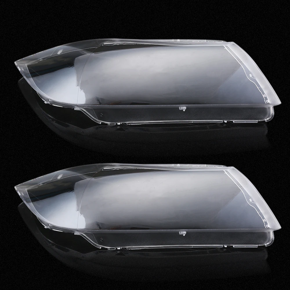 

2PCS Clear Right/Left Car Housing Headlight Lens Headlamp Lense Shell Cover Lamp Assembly For BMW E90 2004 2005 2006 2007