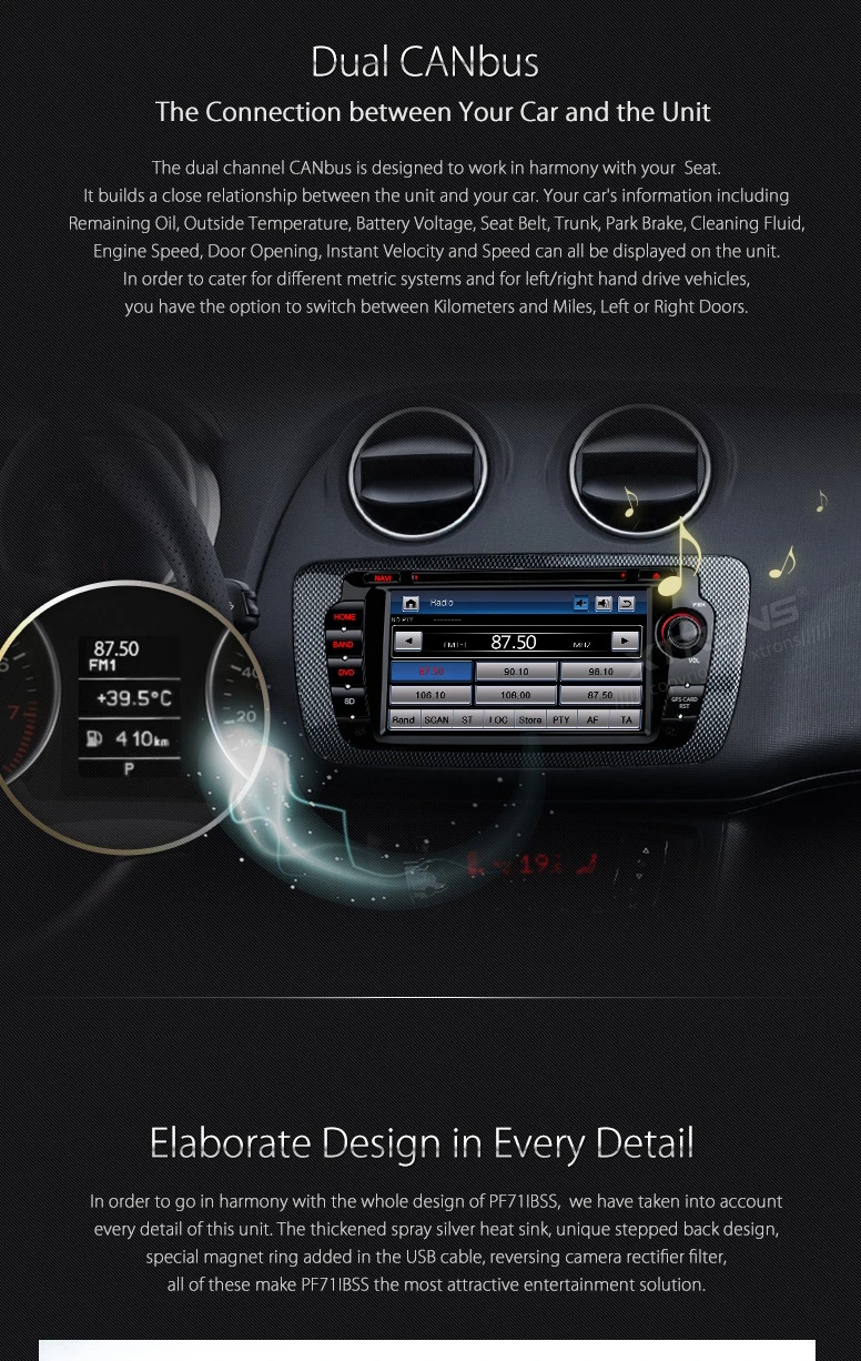 Perfect 7" Touch Screen Special Car DVD for Seat Ibiza MK4 / 6J 2009-2013 Sport Coupe Ecomotive Cupra FR Bocanegra Cupra Concept 6 Perfect 7" Touch Screen Special Car DVD for Seat Ibiza MK4 / 6J 2009-2013 Sport Coupe Ecomotive Cupra FR Bocanegra Cupra Concept 6