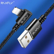 Кабель USB raxfly для iPhone XS Max XR XS X 2.1A быстрое устройство для зарядки кабеля передачи данных для iPhone 8 Plus 8 7 6 S Plus USB зарядное устройство