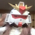 Paper Mask 3d Fashion Three Colours Gundam Costume Cosplay DIY Paper Craft Model Mask Christmas Halloween Prom Party Gift