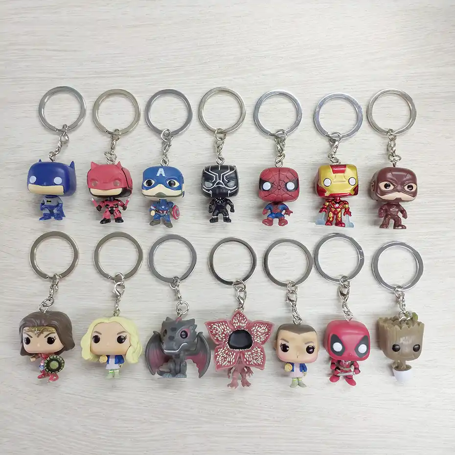 captain america keychain pop