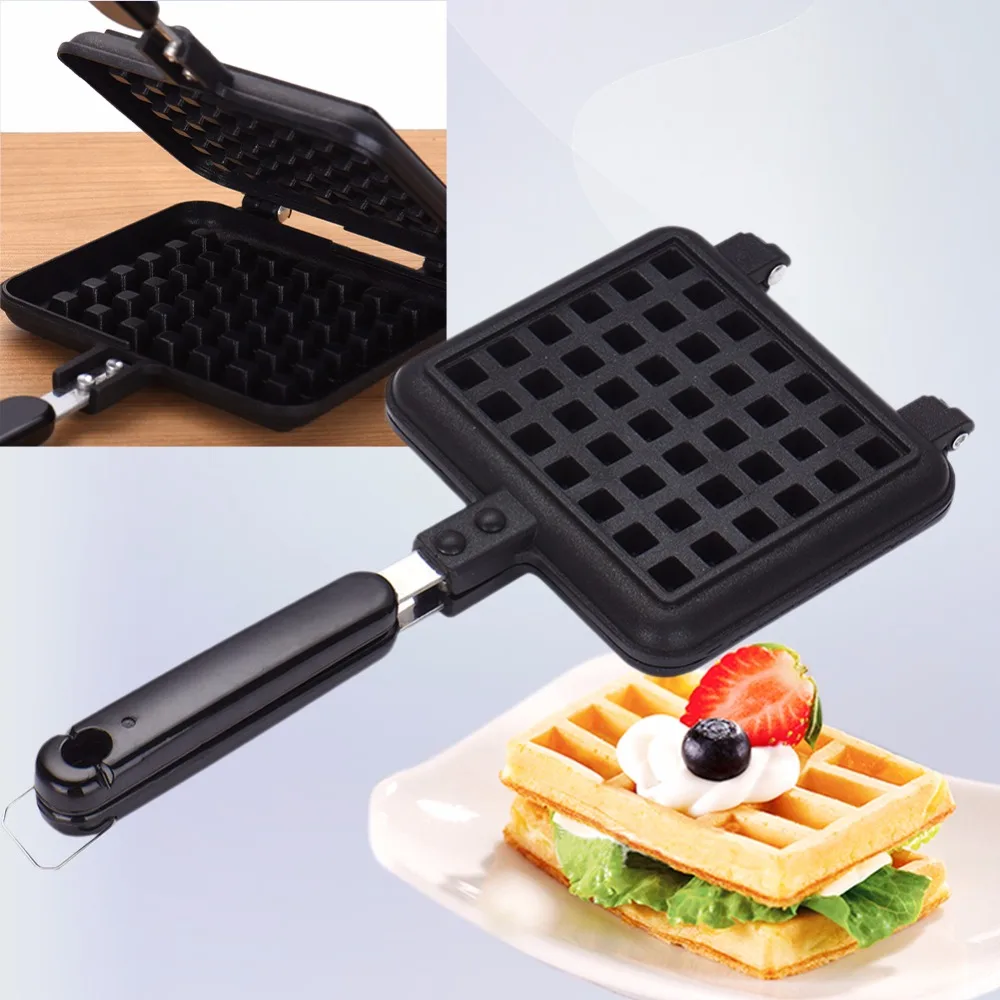 Household DIY waffle cake mould waffles maker baker oven home handheld