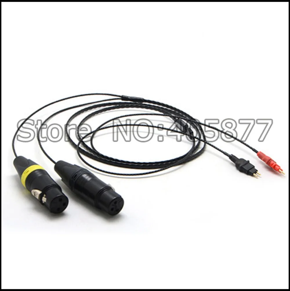 1.5M 3pin XLR Female OFC Silver Plated Replacement Cable for HD414 HD420 HD425 HD430 HD440 HD442 HD450 headphone | Электроника