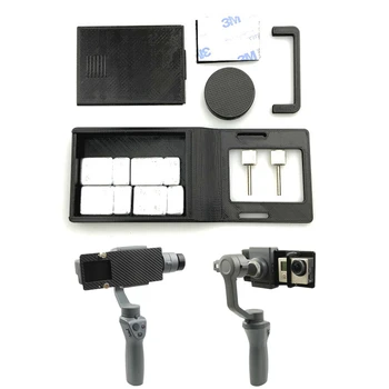 

Mount Bracket Plate Clip Adapter for Gopro Hero for Xiaomi Yi Action Camera for DJI Osmo Mobile 2/1 Handhold Gimbal Stablizer