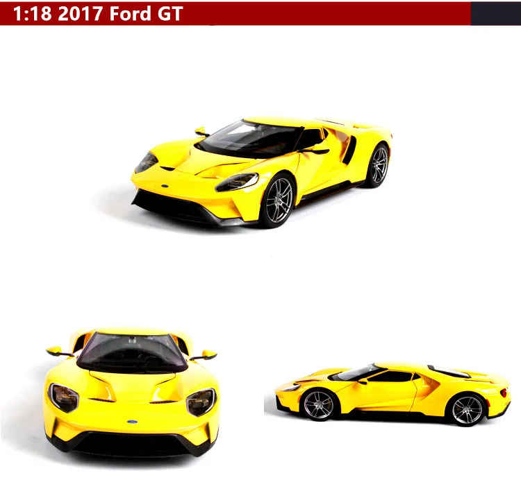 Maisto 1:18 2017 Ford GT литая модель машины Модель автомобиля Модель украшения автомобиля Коллекция игрушки для взрослых