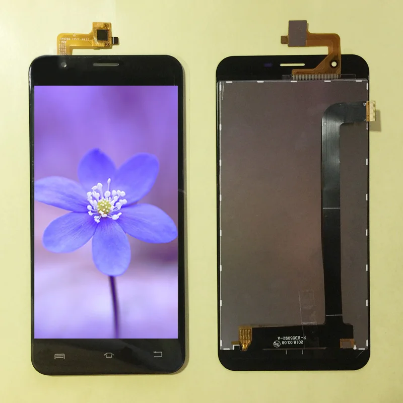 Goedkoop Voor BQS 5505 Lcd scherm + Touch Screen Screen Digitizer Vergadering Reparatie Onderdelen LCD Glass Panel voor BQ S 5505