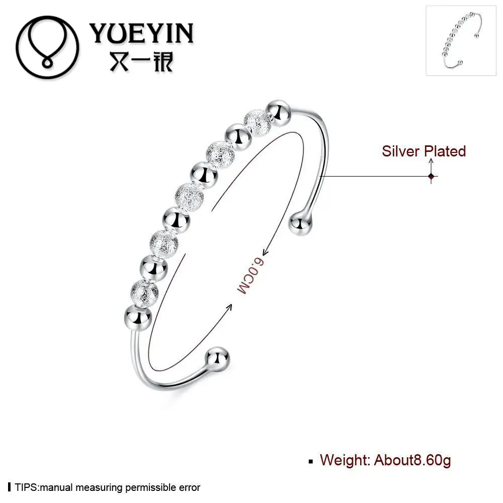 B001 Wholesale High Quality Nickle Free Antiallergic New Fashion Jewelry White Hot Style Bracelet 3