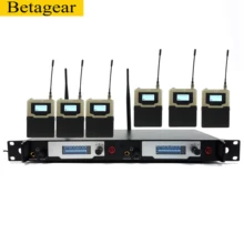 Betagear L9400 UHF IEM сценический монитор в ухо монитор Беспроводная система porfessioanl аудио 5 приемник для сцены