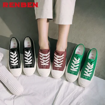 

RENBEN 2019 New Women Shoes Women Sneakers Fashion Sneakers Shoes Women Vulcanize Shoes