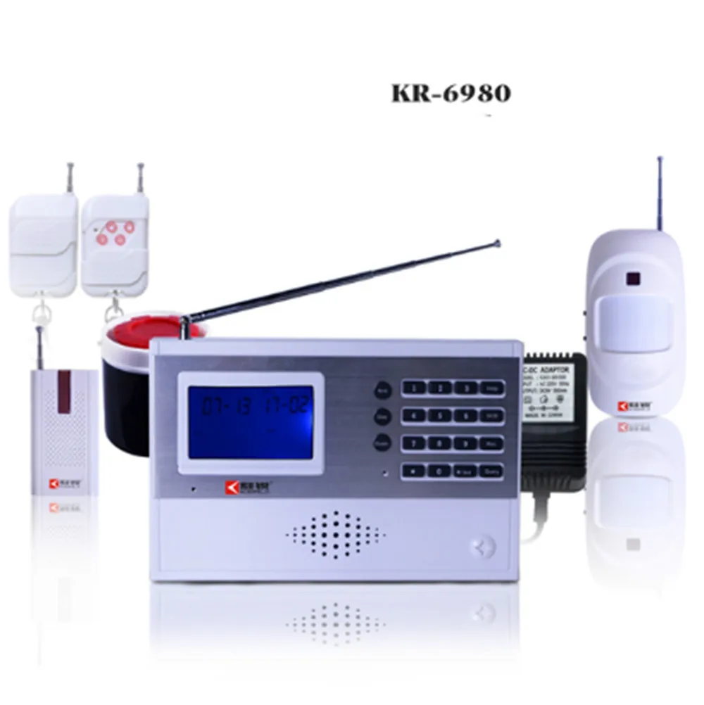 

PSTN Alarm System LCD-based Burglar Alarm System with Networking Type