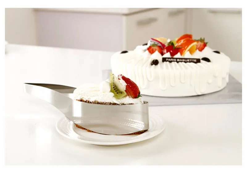 Сервер торт Slicer Нержавеющая сталь торт Резаки для SIM-карт Cookie Фондант Инструменты для приготовления десерта пирог Тесак Ножи Cutter Плесень DIY хлеб, торт резак