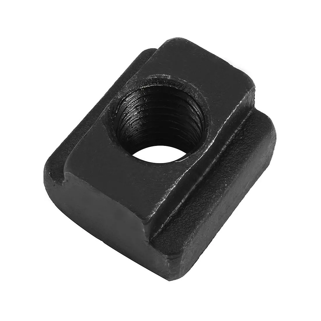 M18 Steel T Slot Nut Black Oxide Plated Grade 8.8 Tapped Throughin