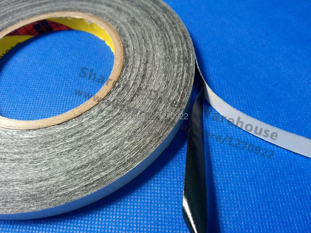 삼성/HTC/iphone/ipad 전화 태블릿 카메라 터치 스크린 LCD 유리 1mm  25mm 용 기존 3M 9448AB 검정색 양면 접착 테이프