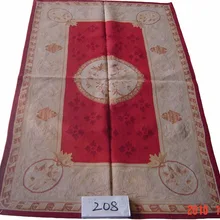 3'x5' Обюссон плетеные коврики ковры ручной работы с новозеландская шерсть ручной вязки, шерстяные французский стиль область ковера