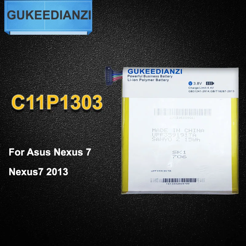 

C11P1303 100% New 3950mAh Li-ion Battery For Asus Google Nexus 7 ii 2 2nd Gen 2013 Version ME571 ME57K ME57KL K009 K008