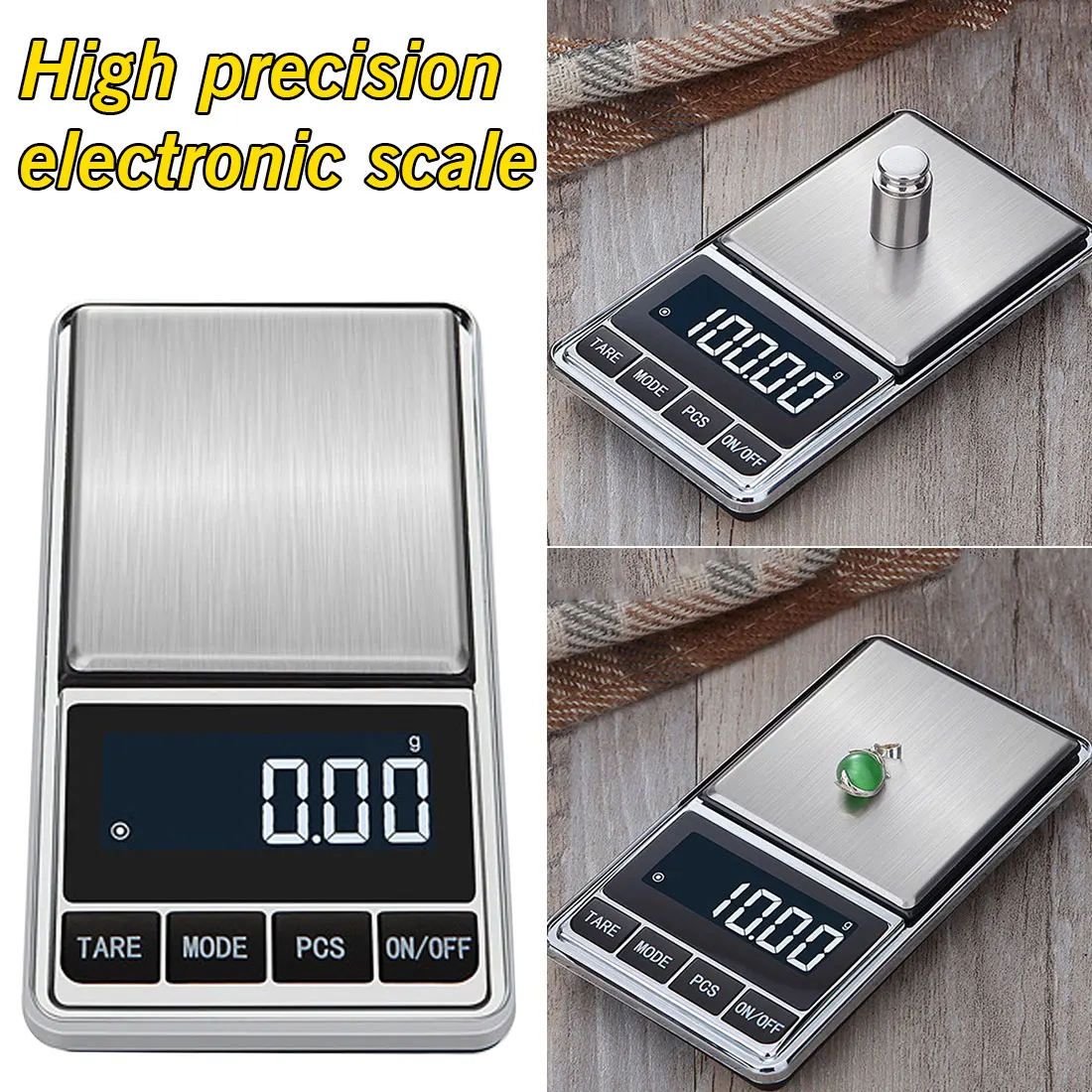 

500g/100g 0.01g Electronic Scale Precision Portable Pocket LCD Digital Jewelry Scales Weight Balance Kitchen Gram Scale