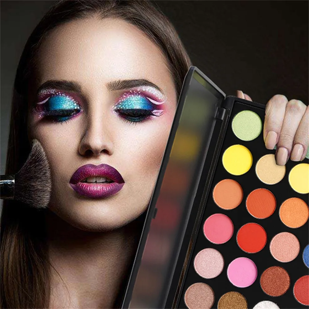 

Eye Shadow Women's Fashion Cosmetic Matte Eyeshadow Cream Professional Make Up Palette Shimmer Sets 35 Colors Eyeshadow 19L0522