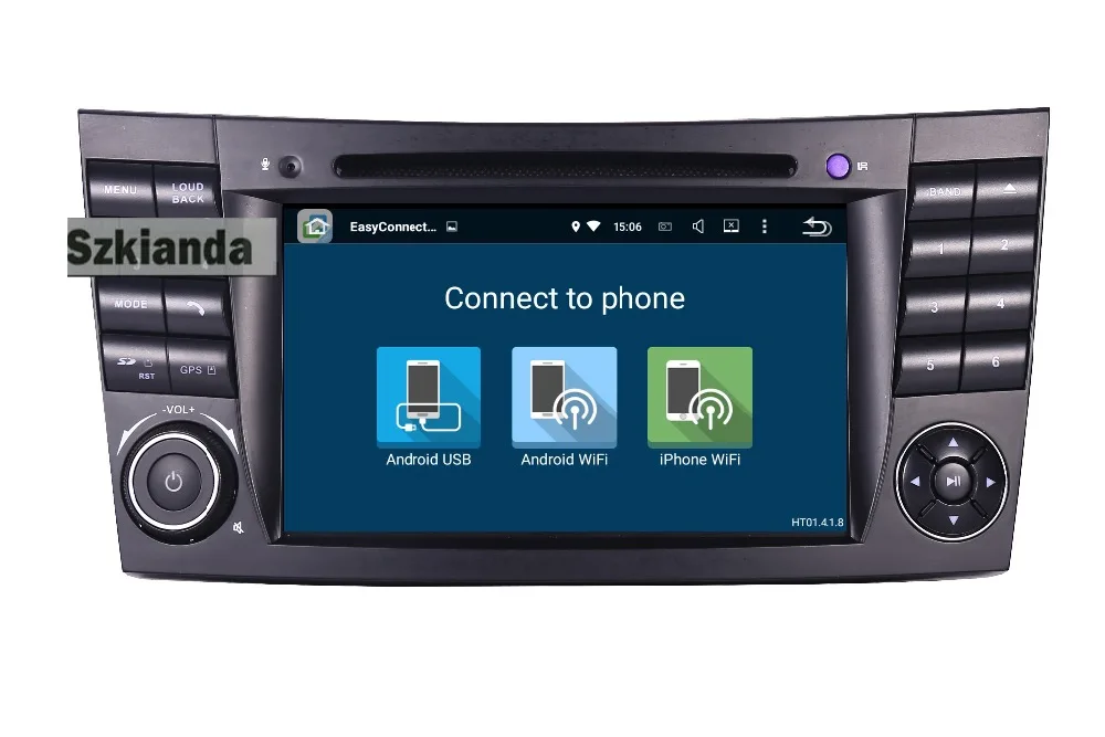 Sale 4GB RAM 64GB ROM 8Core Android 9.0 2din car DVD player For Mercedes Benz E-class W211 E200 E220 E300 E350 E240 E270 E280 W219 1