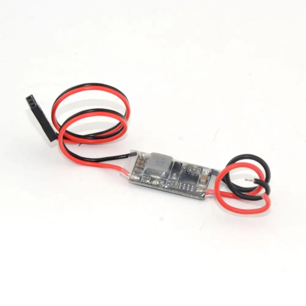 Высокое качество 5 V/12 V 3A UBEC Поддержка 2-6 S/3-6 S Lipo батарея полностью экранированный стабилизатор напряжения против помех - Цвет: Mini 5V 3A