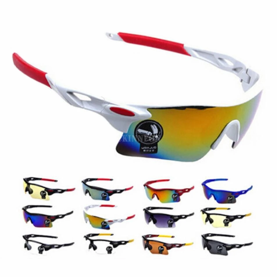 

DHL 200PCS Men Women Cycling Glasses Outdoor Sport Mountain Bike MTB Bicycle Glasses Motorcycle Sunglasses Eyewear