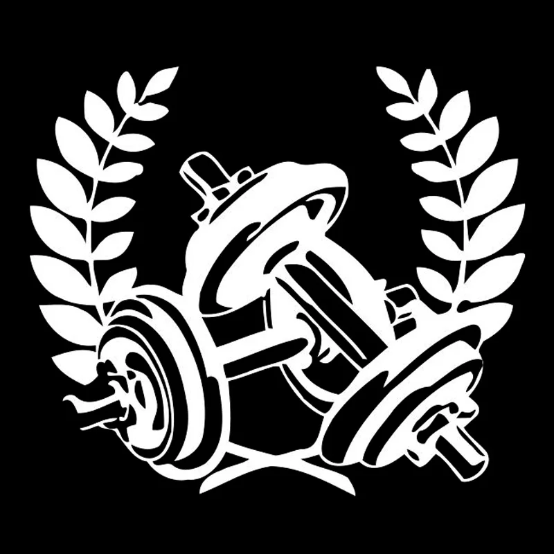 Стикеры для фитнеса бодибилдинга 16 1 см * 14 см|car styling|car stickers decalssilver car decals |