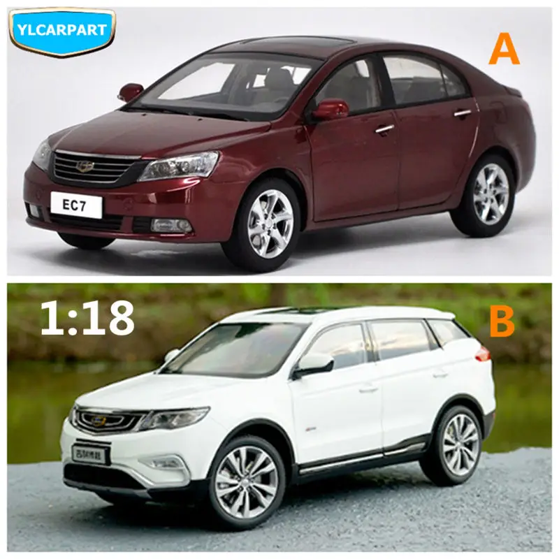 Игрушечная модель автомобиля подарок для мальчиков соотношение 18:1 Geely Emgrand 7 EC7 EC715