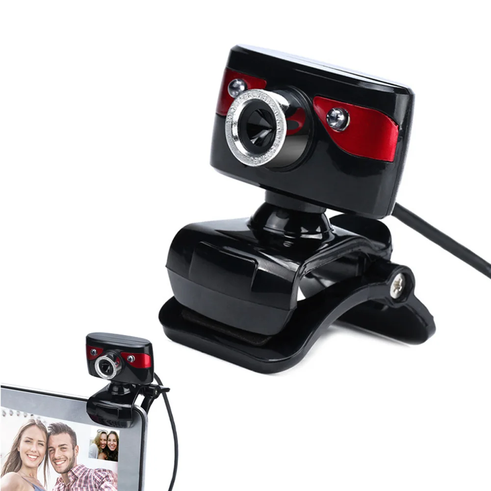 Aliexpress.com : Buy New HD Webcam 12.0M Pixels 2 LED 360