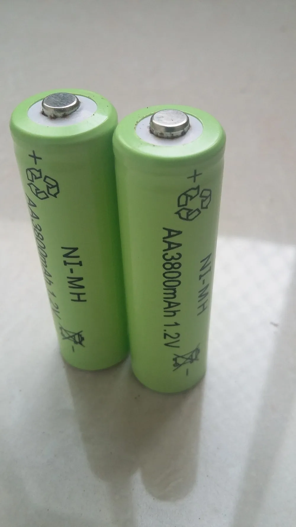 DING Ли Ши Цзя 12 шт AA 3800 mAh 1,2 V доставленных Перезаряжаемые Батарея Ni-MH 1,2 V Перезаряжаемые 2A Baterias bateria