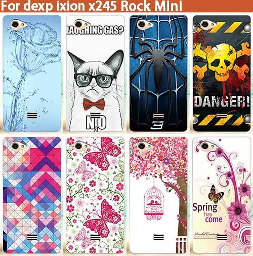 

New Patterns Fashion design Phone Case TPU Soft Silicone Case For DEXP Ixion X245 Rock mini Case protect Phone Cover Case