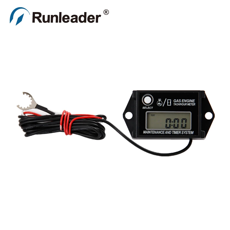 

Inductive tachometer with hour meter for all gasoline engine ATV UTV outboards snowmobile pitbike PWC marine boat waterproof