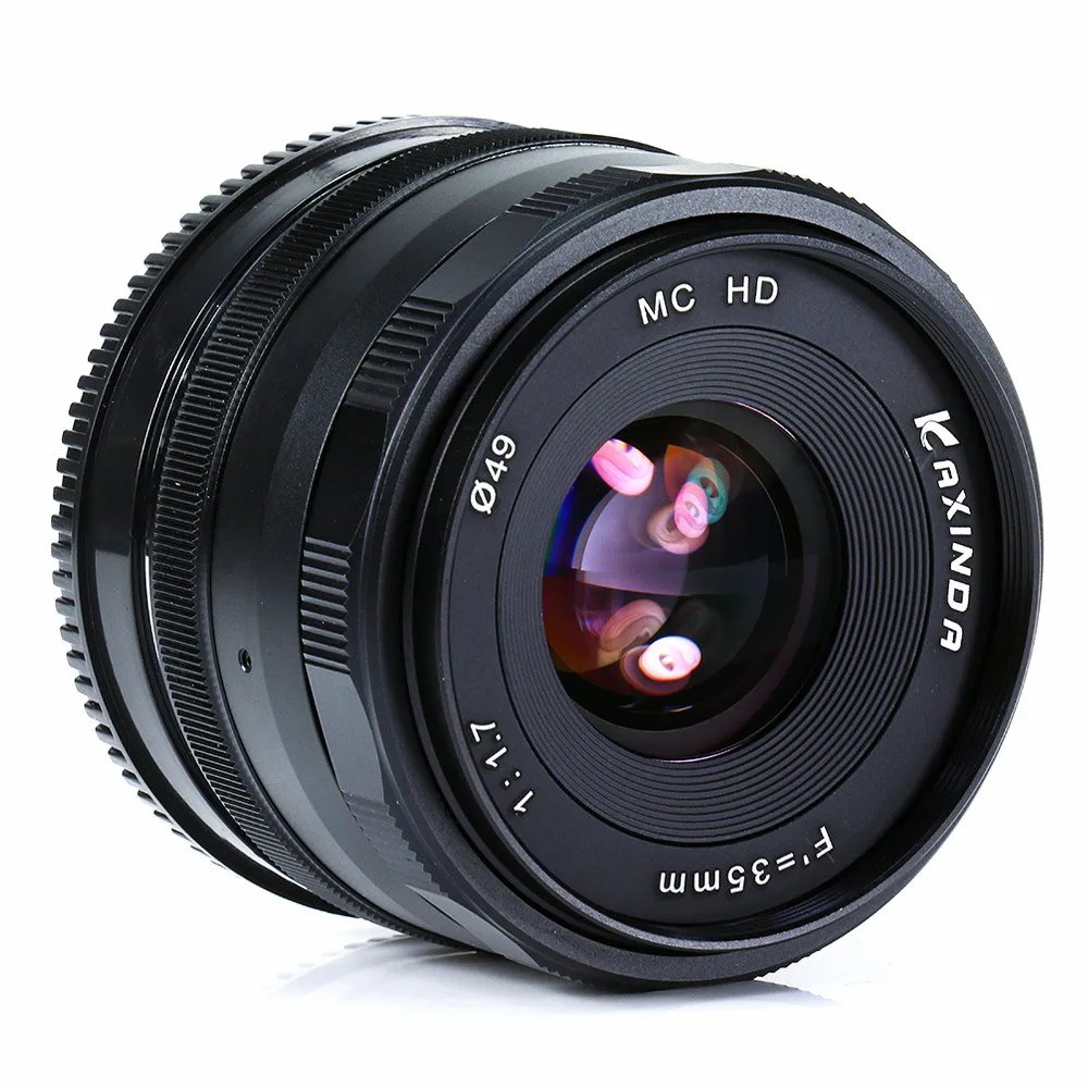 KAXINDA 35 мм 1: 1,7 объектив для sony цифровой Камера NEX-3 C3 F3 3N NEX-5 5C 5N 5R 5T NEX-6 NEX-7 ILCE-3000 ILCE-5000 5100 ILCE-6000
