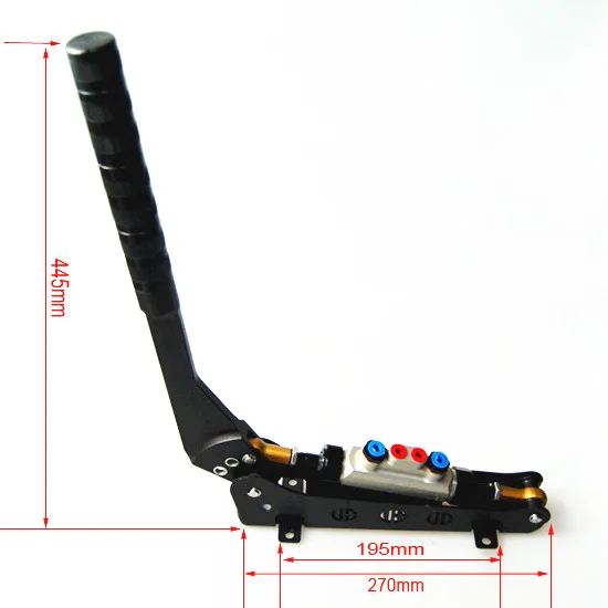 

MOFE Universal Racing 0.7inch handbrake Car Hydraulic Handbrake drift hand brake 2x inlet, 2x outlet
