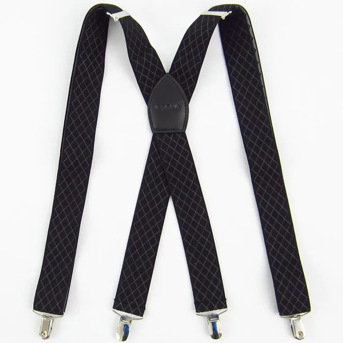 Ifsong elastic shoulder strap suspenders 3.5cm male suspenders 076in