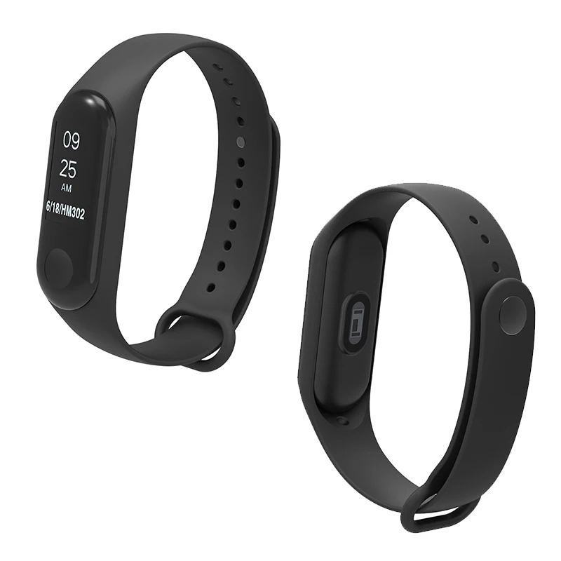 BOORUI mi band 3 ремешок силиконовый ремешок на запястье mi 3 аксессуары Замена для xiaomi mi 3 умный браслет с разнообразными 12 цветами