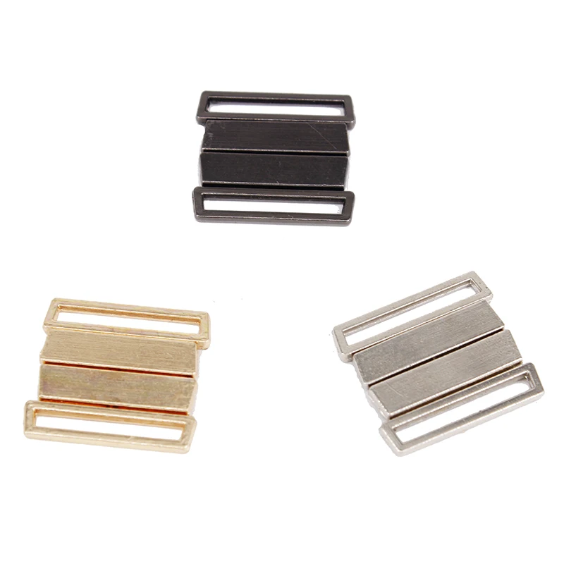 

50set Metal Tape Closure Closure Waist Extender Hooks & Eyes Clasps Sewing Garment for Clothes Bra Swimsuit 25*27mm NK283