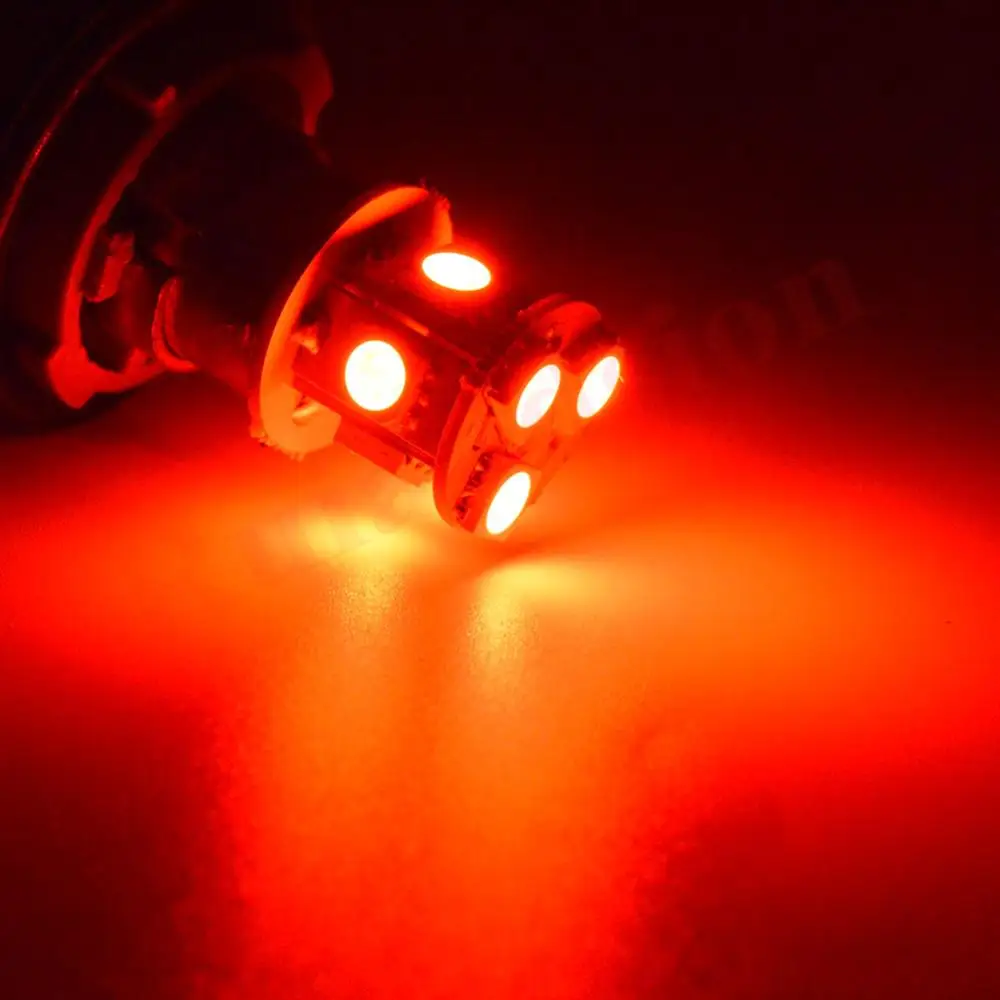 1 шт. 6 в, 12 В, 24 В постоянного тока, S25 1157 BAY15D BA15D светодиодный светильник лампы P21/5 Вт мото автомобильные обратные запасные светильник тормозной светильник поворотные парковочные сигнальная лампа - Испускаемый цвет: Красный