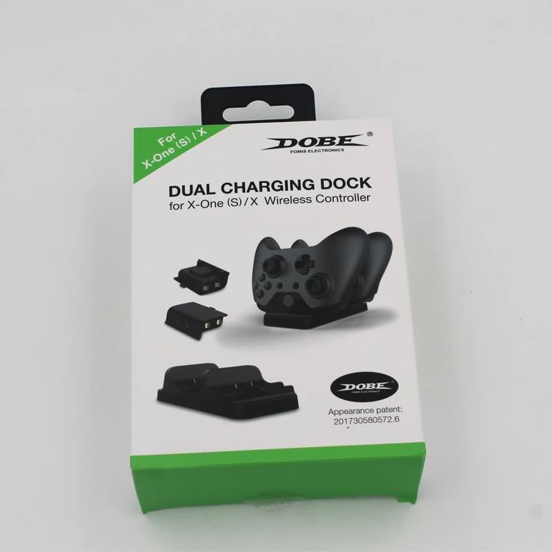 Двойная зарядная док станция USB для беспроводного контроллера xboxone (S) X