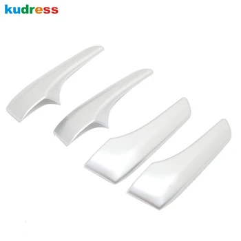 

For Toyota RAV4 RAV 4 2016 2017 ABS Matte Car accessories interior door hand-clasping ring inner door handle cover 4pcs/set