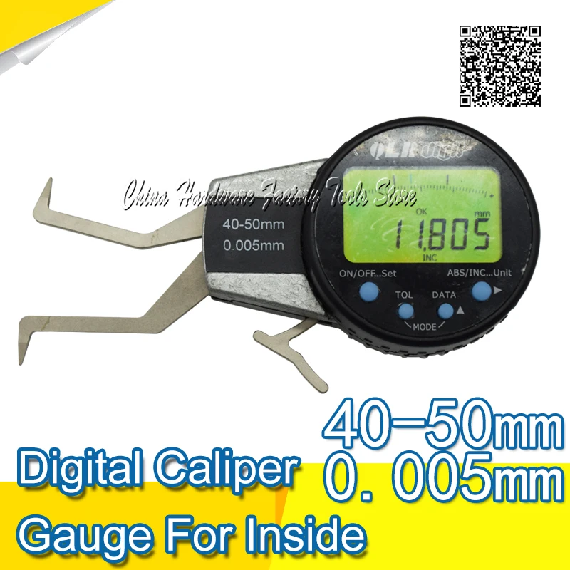 

40-50mm Electronic caliper gauge for inside measurement digital caliper gauge