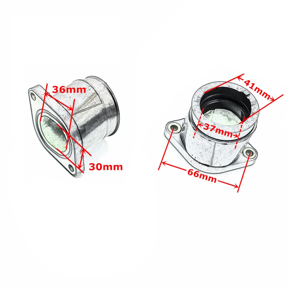 Моторный КАРБЮРАТОР впускной коллектор интерфейс впускная труба карбюратора адаптер клей изолятор Разъем для Yamaha TTR 250 4GY