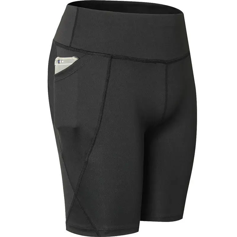 

Women Tights Pants Shorts High Waist Fitness Gym Training Shorts Quick Dry Running Jogging Tights Stretchy Sports Shorts Wicking