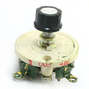 

Wirewound Ceramic Potentiometer Variable Rheostat Resistor 50W 200 Ohm