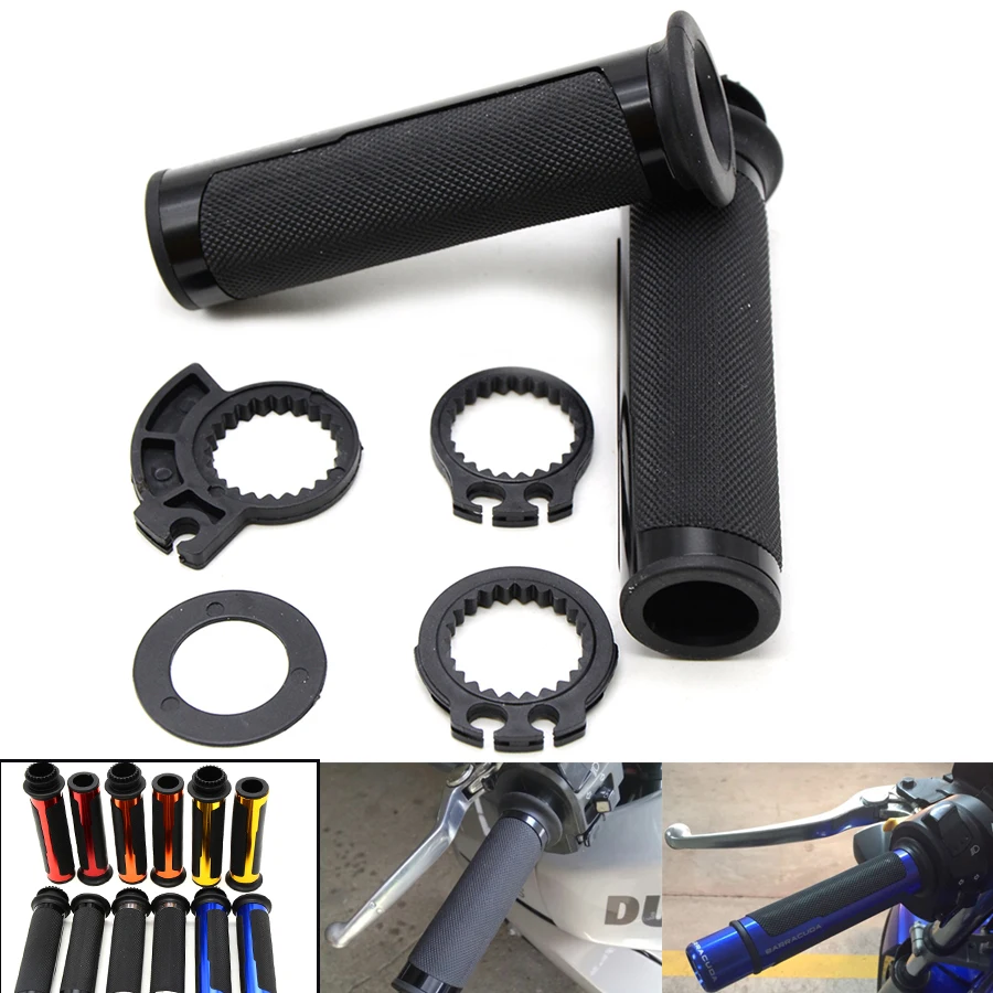 

CNC 7/8" Universal Motorcycle Handlebar Grips Dirt Bike Handle Hand Bar for KAWASAKI NINJA 300R NINJA 250R ZX6R/636 2007-2014 20