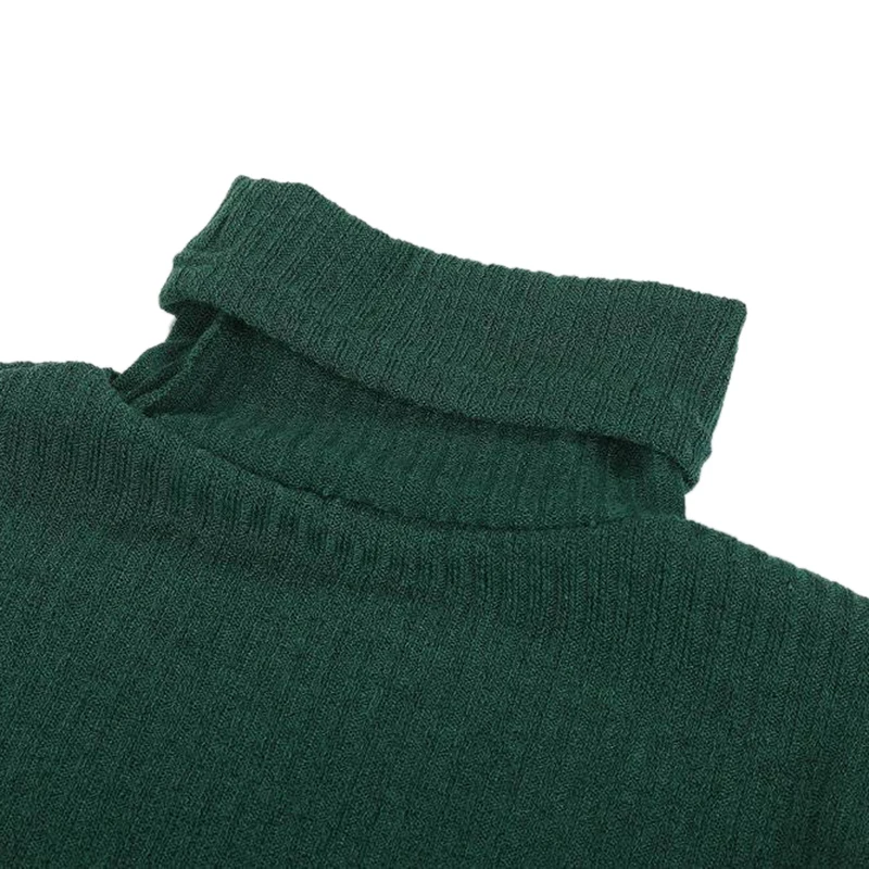 Women's Knitted Bodysuits Autumn Winter Long Sleeve Turtleneck Sweater Tops Jumper Female Casual Slim Sexy Skinny Body Suits