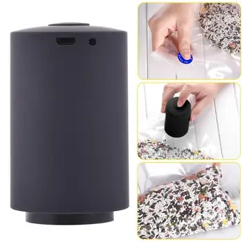 

Black food home vacuum sealing machine file valuables vacuum packaging mach