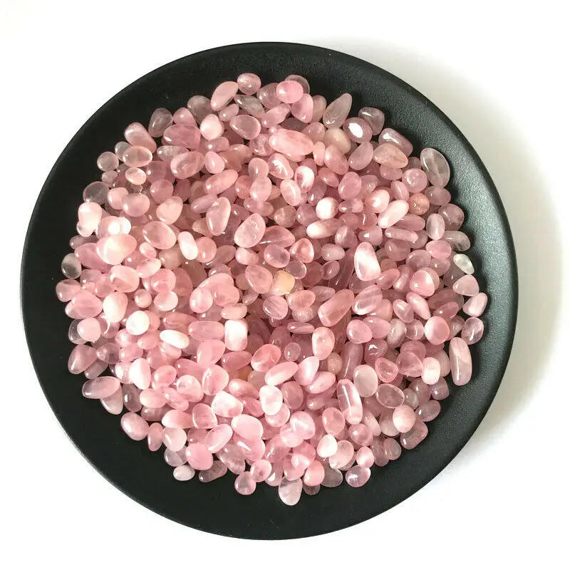 

50g 2 Size High Quality Natural Pink Rose Quartz Crystal Stone Rock Madagascar Natural Stones and Minerals New