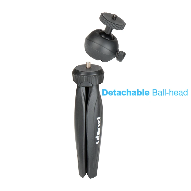  Ulanzi Mini Phone Tripod Tabletop Smartphone Mount Clip Holder Stand w Detachable Ballhead for iPho